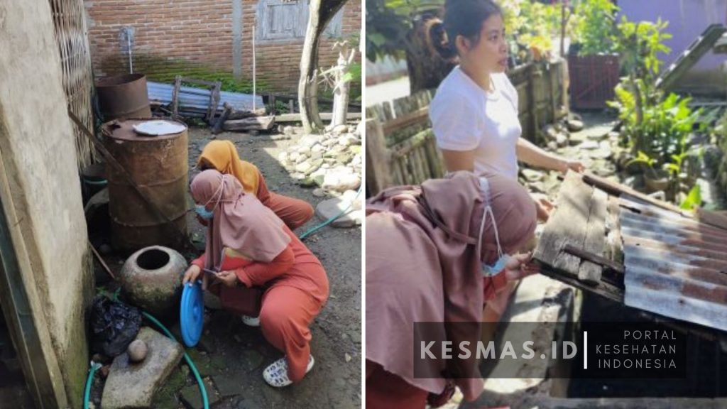 Penyelidikan Epidemiologi dan Survei Jentik di Desa Lenangguar