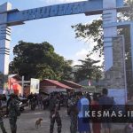 UPTD Puskesmas Mangaran Kepulauan Talaud Skirining Pelaku Perjalanan di Pelabuhan