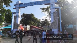 UPTD Puskesmas Mangaran Kepulauan Talaud Skirining Pelaku Perjalanan di Pelabuhan