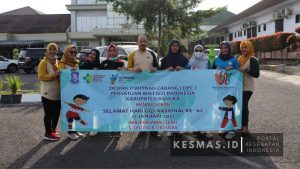 Aksi PERSAGI Kab Bangka Di Hari Gizi Nasional Ke-62