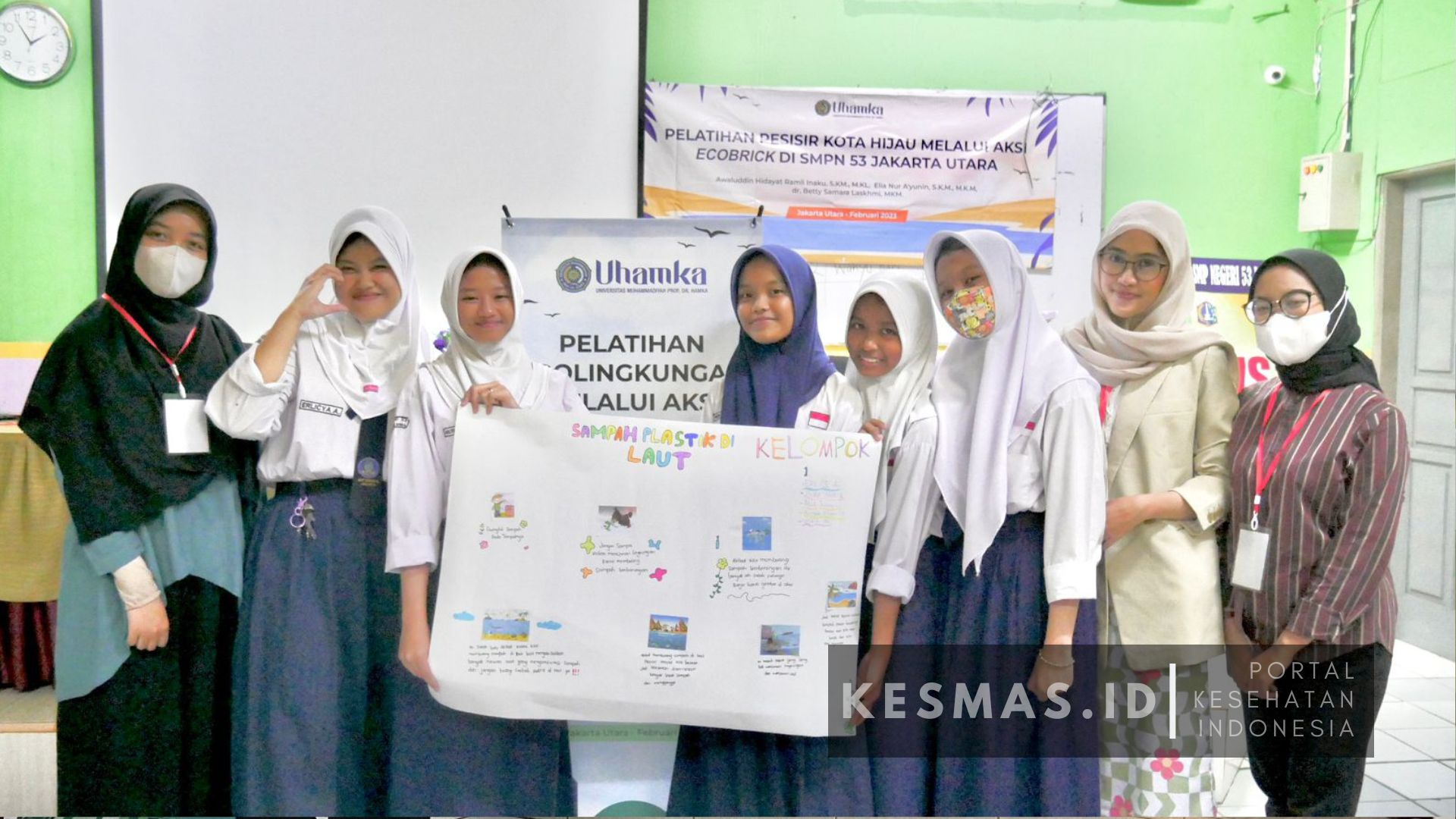 Pembuatan Media Promosi Kesehatan “Kotaku Hijau” Bagi Siswa di SMPN 53 Jakarta Utara
