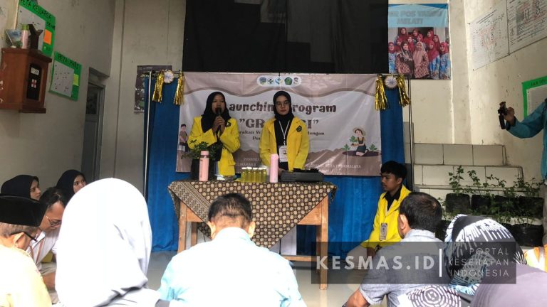 Atasi Hipertensi, Mahasiswa Kesmas Unsil Launching Program GRADASI