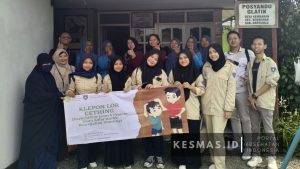 Cegah Stunting, Hima Kesmas STIKes Bina Cipta Husada Purwokerto Bikin Klepon Lor Cething