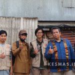 Ditjen Dikti Kemendikbudristek Visitasi Desa Sehat Winslow Tim PPK Ormawa BEM FKM Unhas