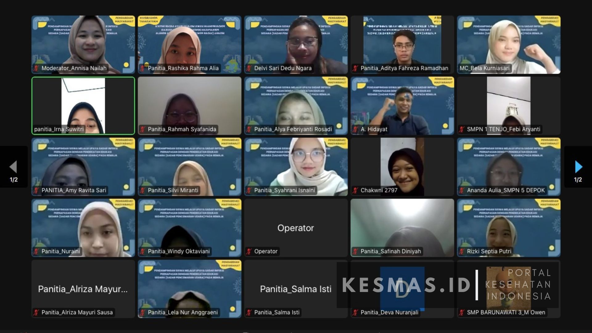 Edukasi SEDARA (Sadar Pencemaran Udara) Pada Remaja