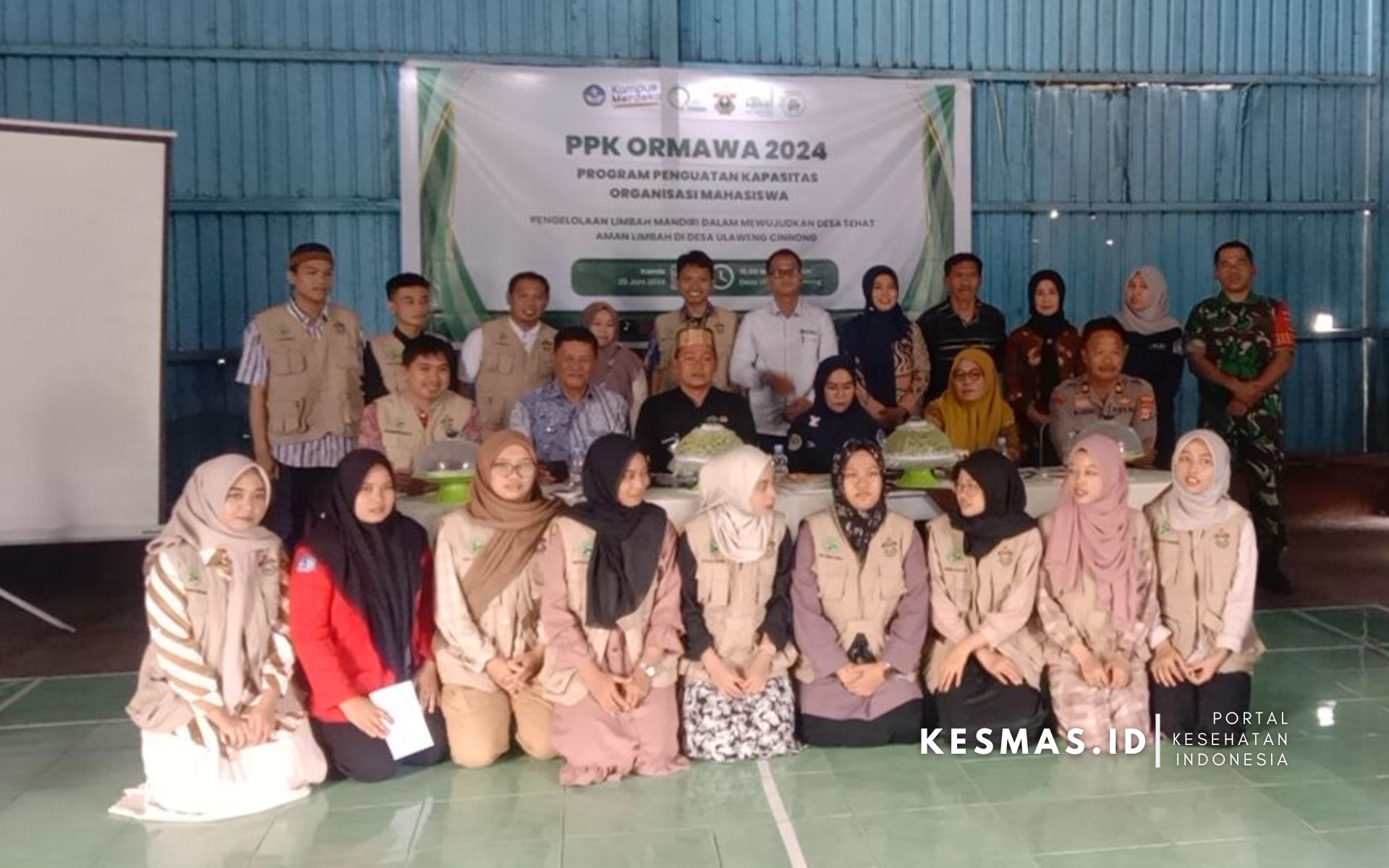 LD Al-Aafiyah FKM Unhas Siap Wujudkan desa Sehat Aman Limbah