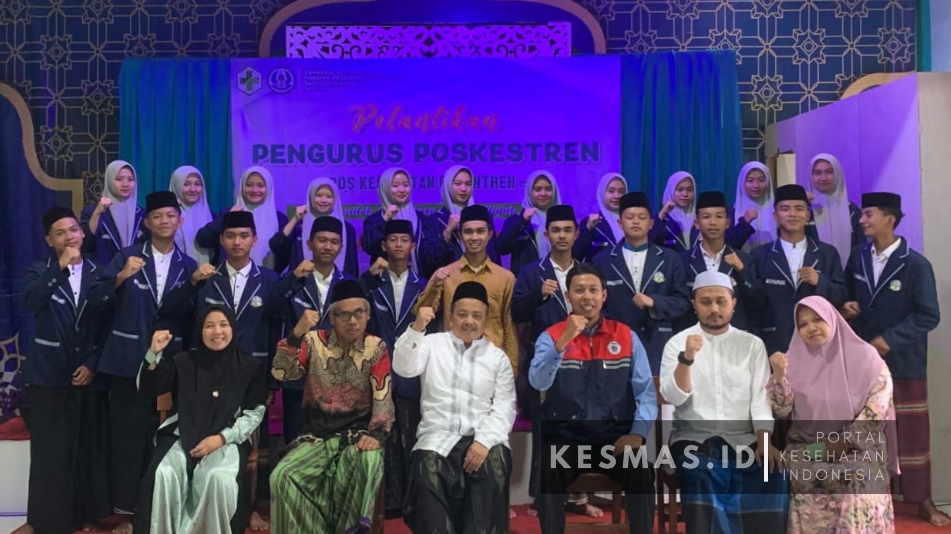 Pengurus Poskestren Ponpes Al-Fadlliyah Tasikmalaya Dilantik