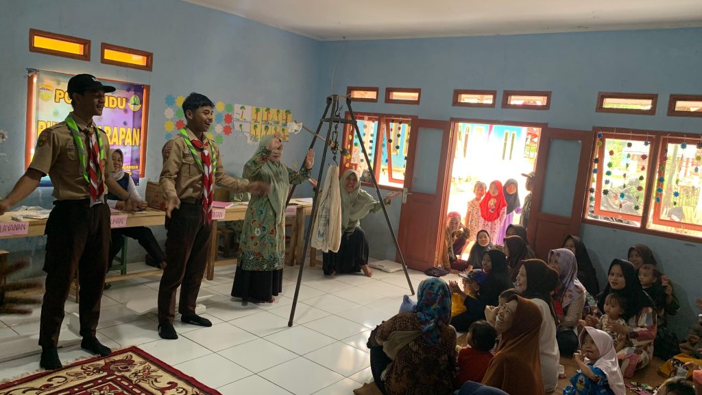 Gerakan Saka Bakti Husada Mendukung Posyandu dalam Rangka HUT SBH ke-39