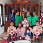 Hari Saka Bakti Husada ke-38, Anggota SBH Bantu Kader Posyandu Citamperas