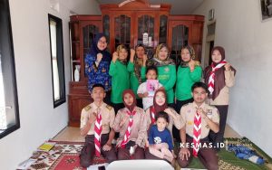 Hari Saka Bakti Husada ke-38, Anggota SBH Bantu Kader Posyandu Citamperas