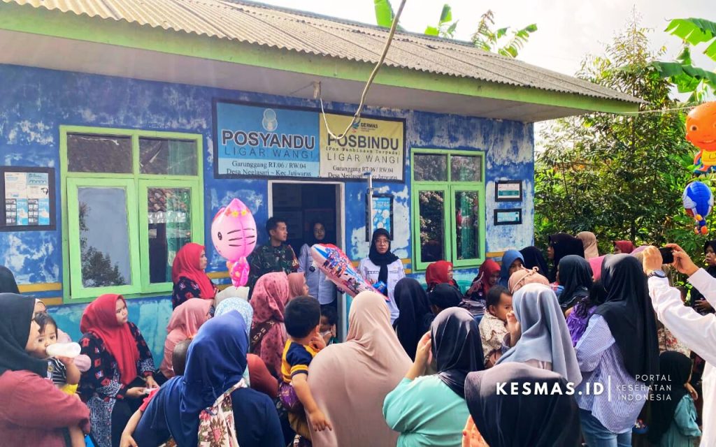 Tren Kasus DBD Tahun 2024 Curi Perhatian, Tingkatkan Penyuluhan Puskesmas Jatiwaras Lakukan Penyuluhan di Desa Ligarwangi