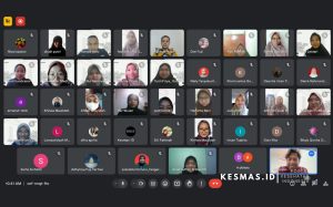 Upgrade Diri, Tenaga Kesehatan Ikuti Pelatihan Menulis Bersama Kesmas-ID