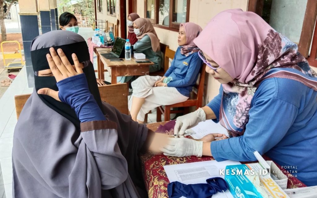Cegah TBC, Puskesmas Playen 1 Gelar Screening di Ponpes Al I'Thisom