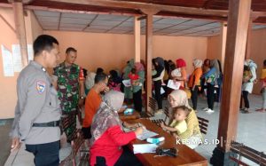 Puskesmas Saptosari Laksanakan Imunisasi Japanese Encephalitis JE-Se-Kapanewon Saptosari