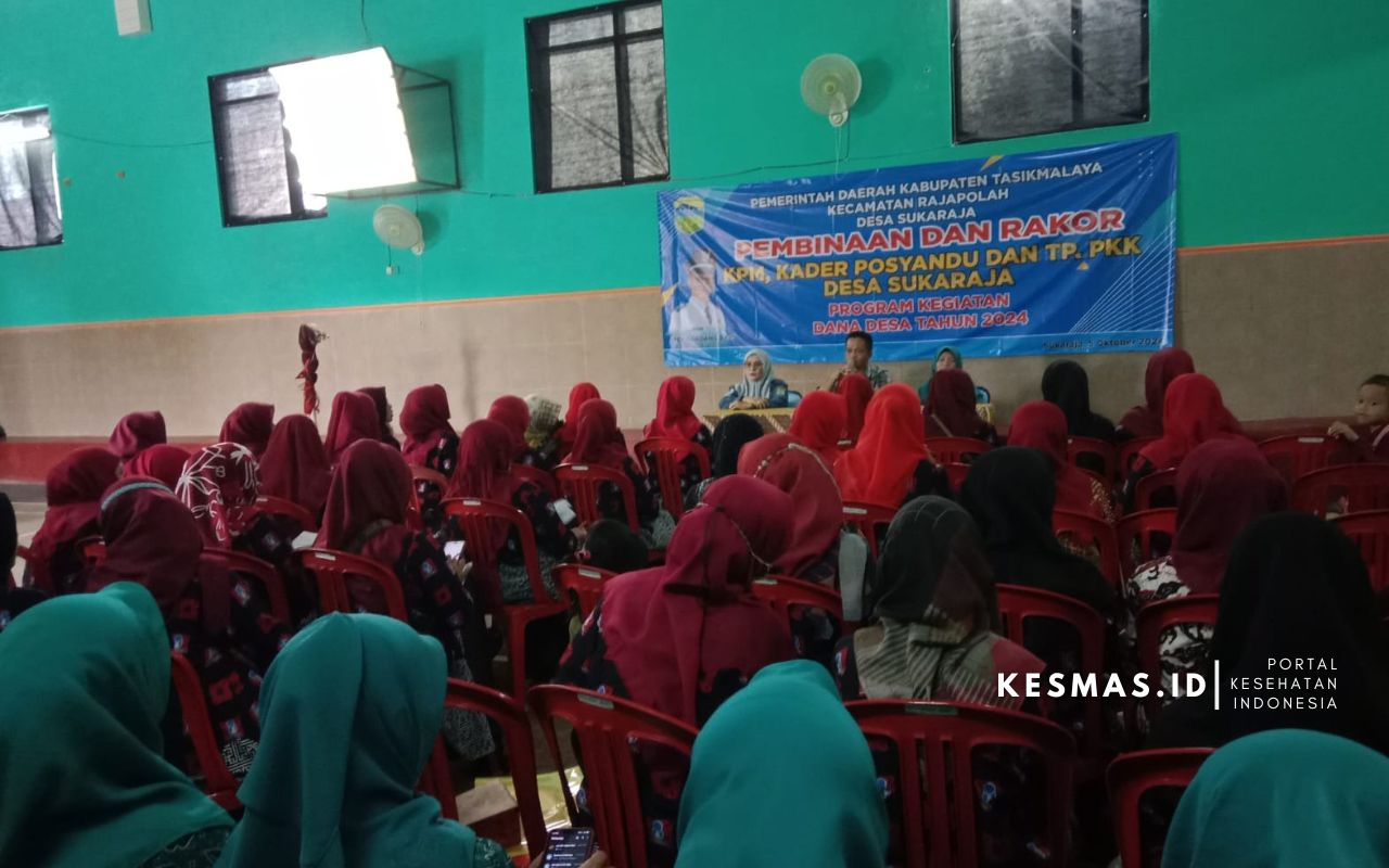 Pembinaan dan Rakor Para Kader di Desa Sukaraja