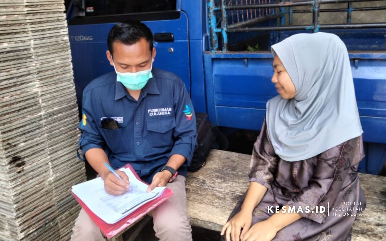 Pantau Kualitas Air Minum, Puskesmas Culamega Laksanakan SKAMRT