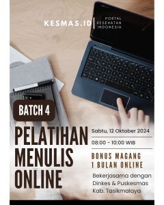 Pelatihan Menulis Online untuk Tenaga Kesehatan Batch 4