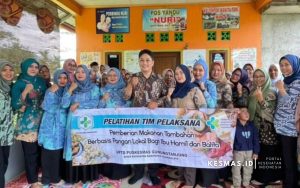 Puskesmas Gunungtanjung Adakan Pelatihan (PMT) Berbasis Pangan Lokal
