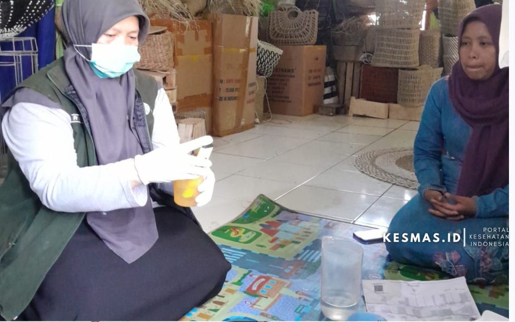 Surveilans Air minum Oleh Petugas Puskesmas Rajapolah