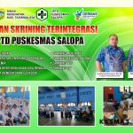 Layanan Skrining Terintegrasi UPTD Puskesmas Salopa di Pesantren Haur Kuning