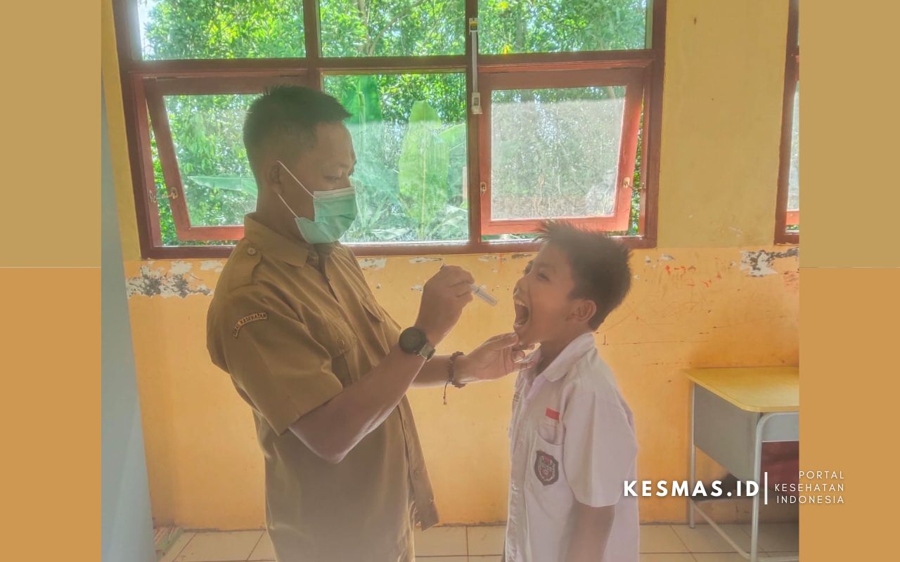 Puskesmas Culamega Edukasi Kesehatan Gigi di SDN 1 Cintabodas