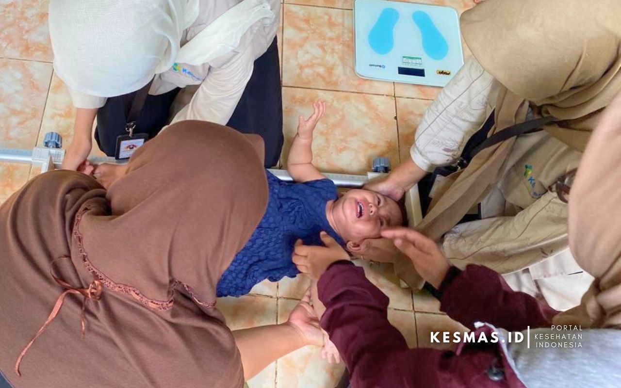 Survei Status Gizi Indonesia Oleh Kemenkes di Desa Neglasari