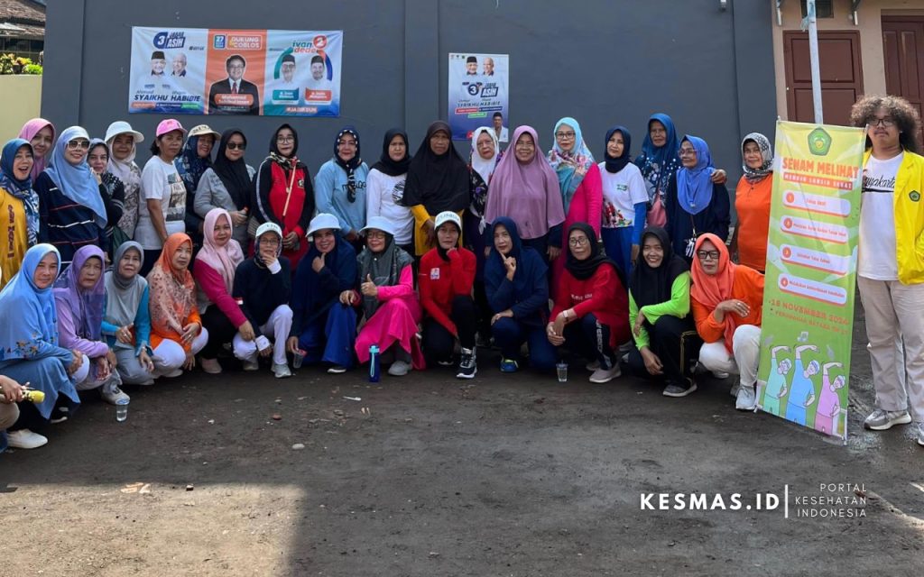 Pengabdian Masyarakat Mahasiswa Kesmas Unsil, Senam Sehat cegah Hipertensi bagi Lansia