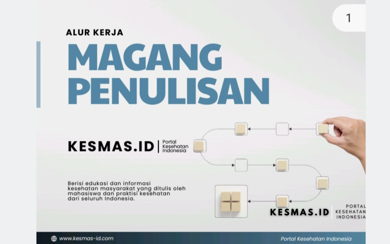 Pelatihan dan Magang Online Kepenulisan Artikel Kesehatan Kesmas-id Batch 7