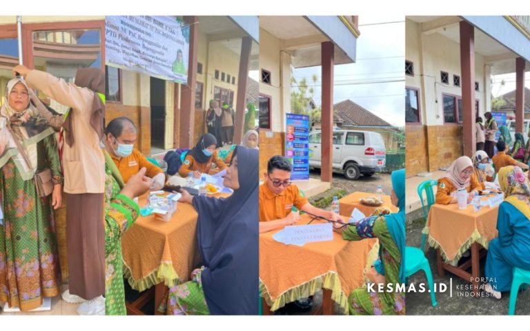 Cek Kesehatan Gratis Bersama Muslimat NU PAC Bojonggambir