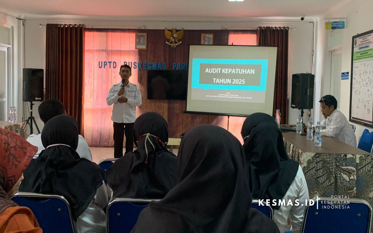 Foto peserta audit Puskesmas Parungponteng 2025