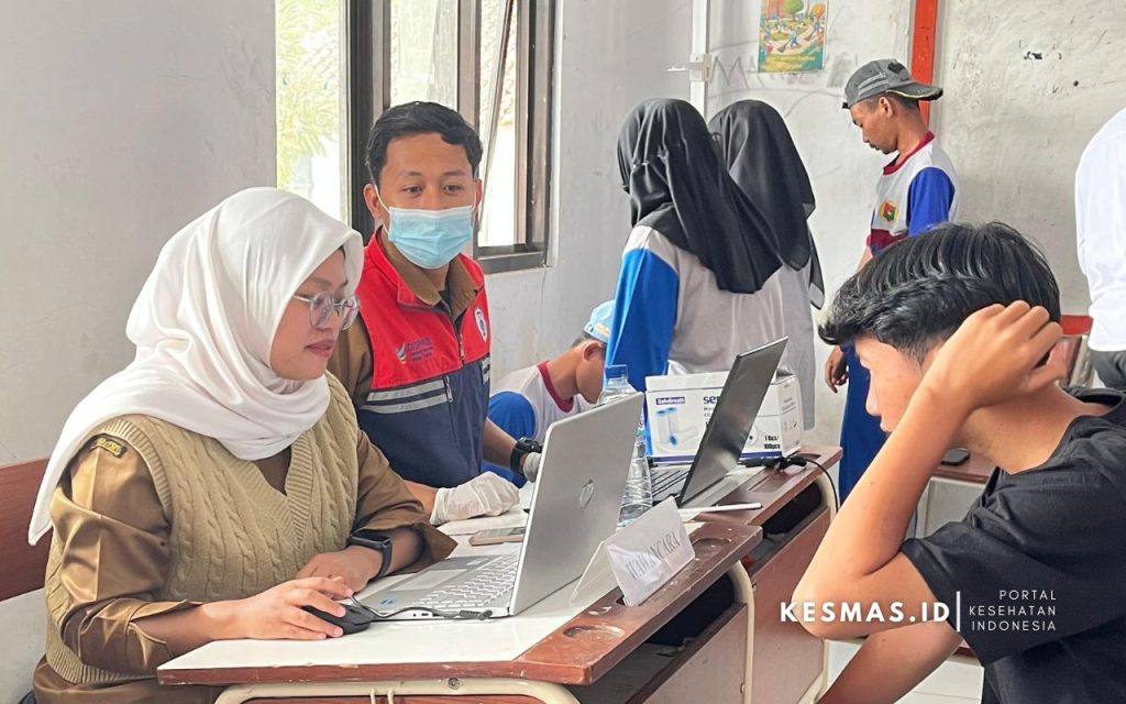 Cek Kesehatan Gratis, SMKN Bojonggambir