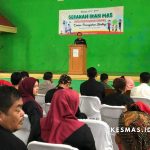 Kepala Dinkes Tasikmalaya memberi sambutan