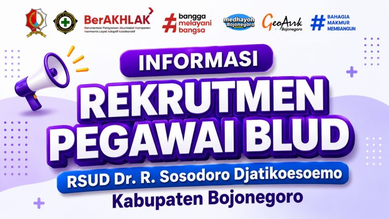 Lowongan Kerja Tenaga Kesehatan & Non-Kesehatan di BLUD RSUD Sosodoro Bojonegoro