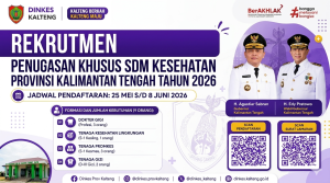 Rekrutmen Penugasan Khusus SDMK Kalimantan Tengah 2026