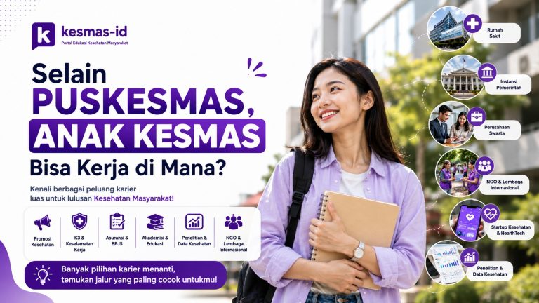 Selain Puskesmas, Anak Kesmas Bisa Kerja di Mana