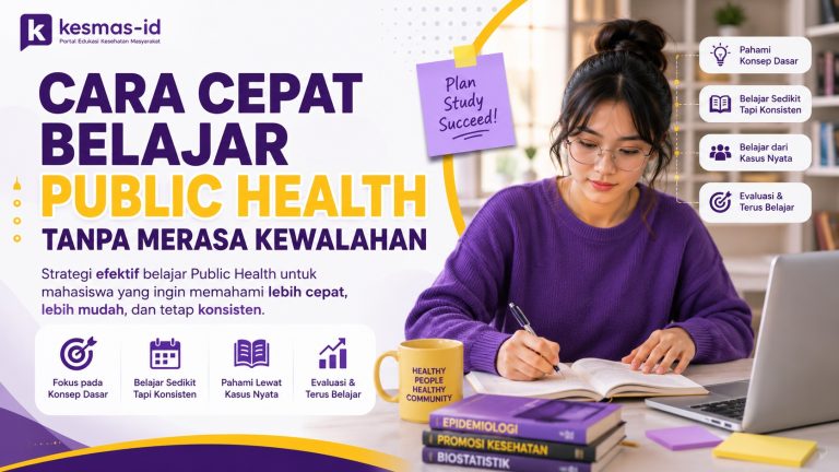 Cara Cepat Belajar Public Health Tanpa Merasa Kewalahan