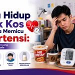 Gaya Hidup Anak Kos yang Bisa Memicu Hipertensi: Kebiasaan Sehari-hari yang Sering Dianggap Sepele