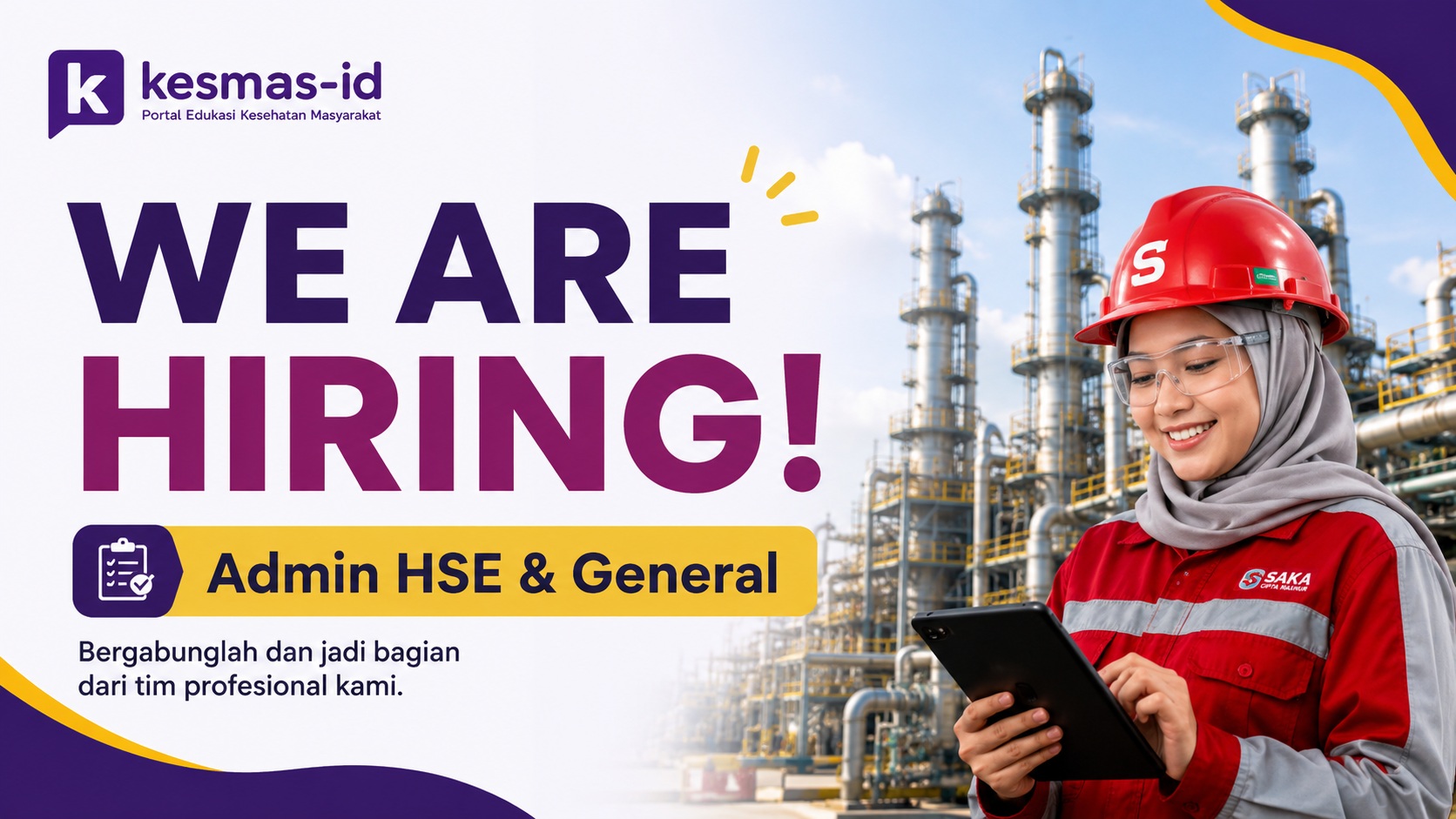 Lowongan Staff Humas (Pengelola Media Sosial) STIKes Sentral