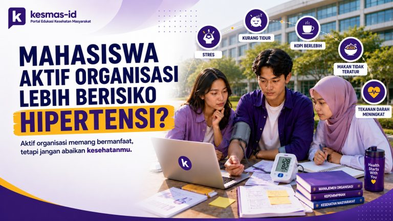 Mahasiswa Aktif Organisasi Lebih Berisiko Hipertensi?