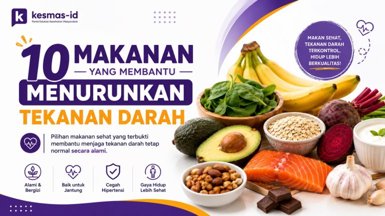 10 Makanan yang Membantu Menurunkan Tekanan Darah Secara Alami