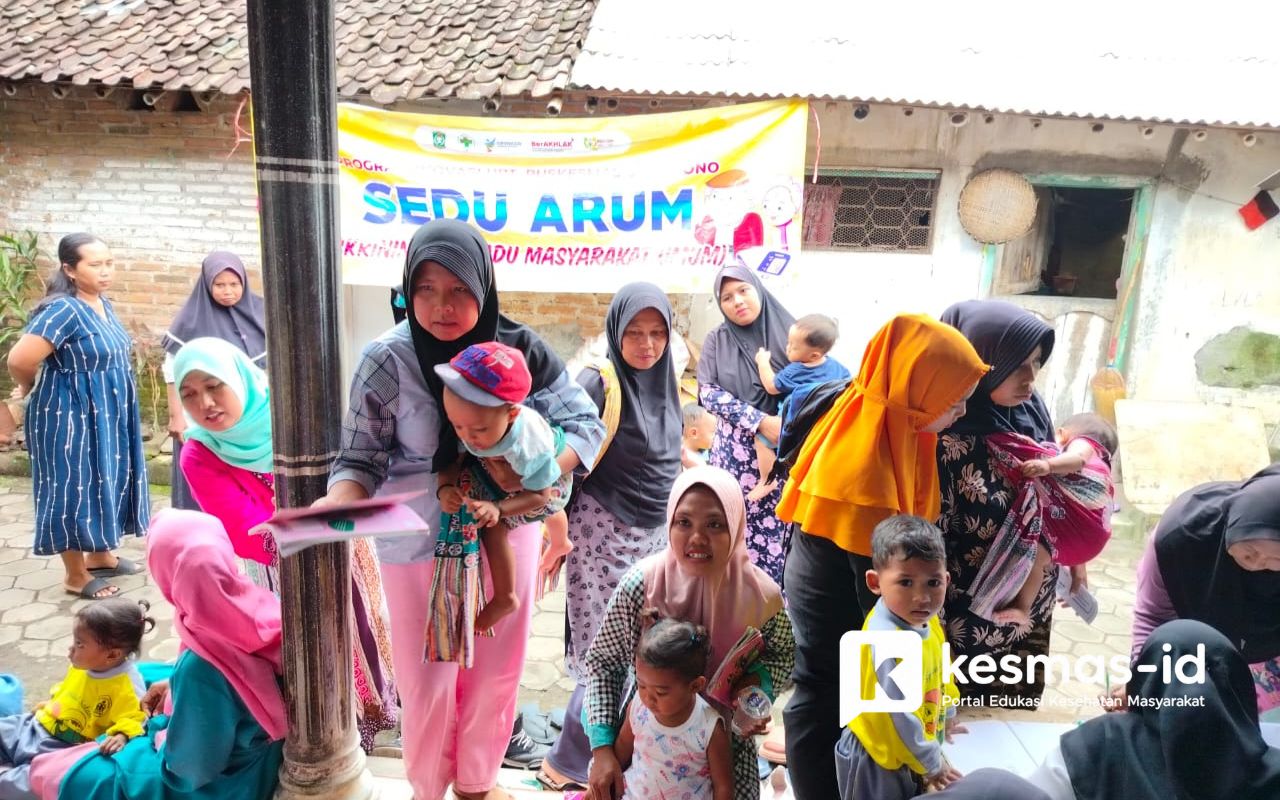 Antusiasme Masyarakat Mengikuti Skrining Kesehatan SEDU ARUM
