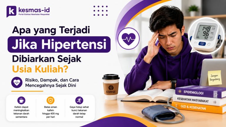Apa yang Terjadi Jika Hipertensi Dibiarkan Sejak Usia Kuliah?