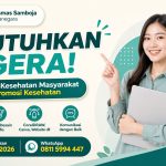 BLUD Puskesmas Samboja Buka Lowongan Kerja Promosi Kesehatan untuk Sarjana Kesehatan Masyarakat, Simak Persyaratannya!
