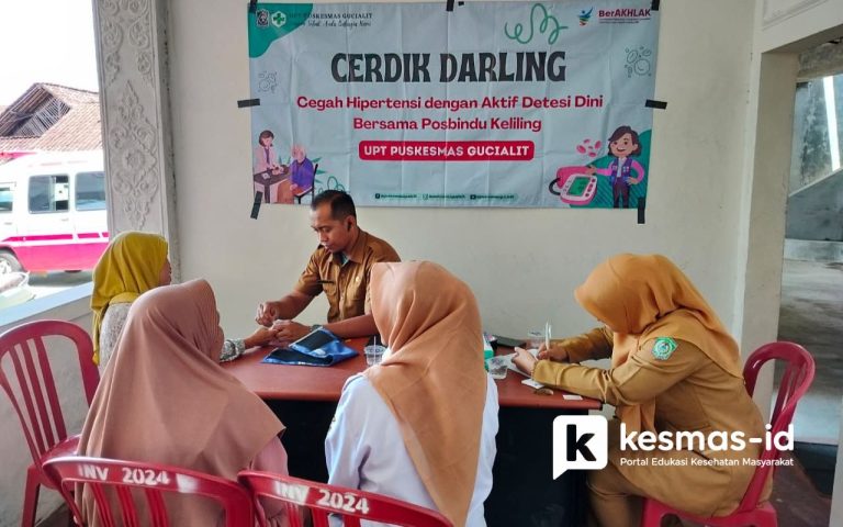 CEGAH HIPERTENSI DENGAN AKTIF DETEKSI DINI BERSAMA POSYANDU KELILING