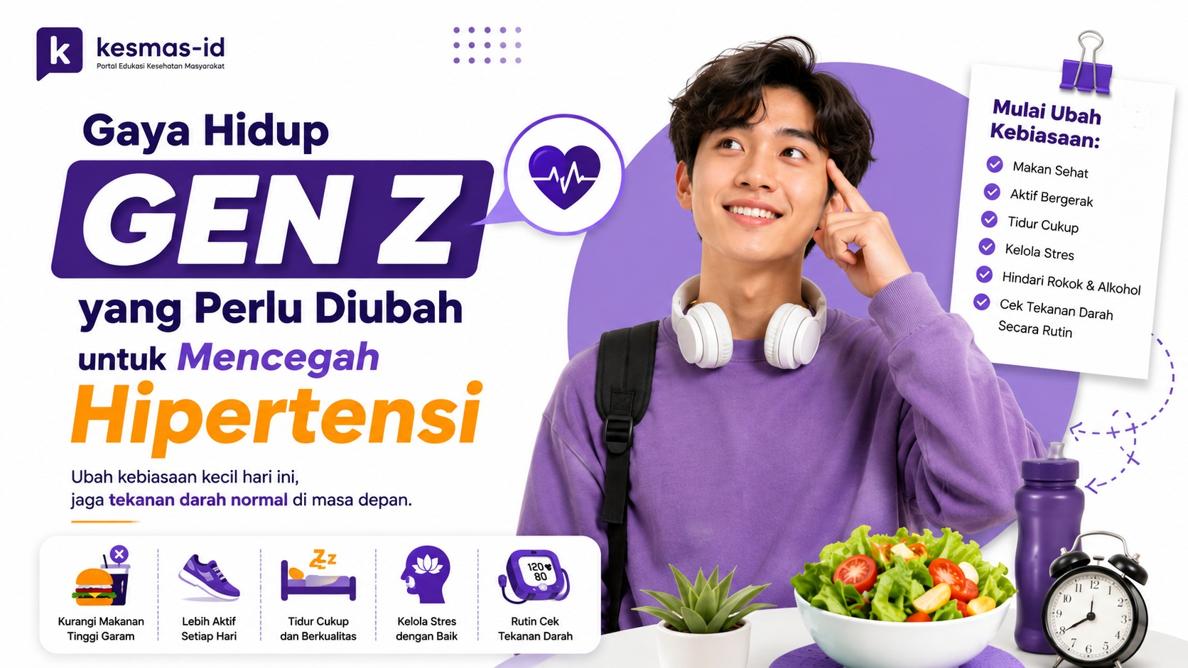 Gaya Hidup Gen Z yang Perlu Diubah untuk Mencegah Hipertensi
