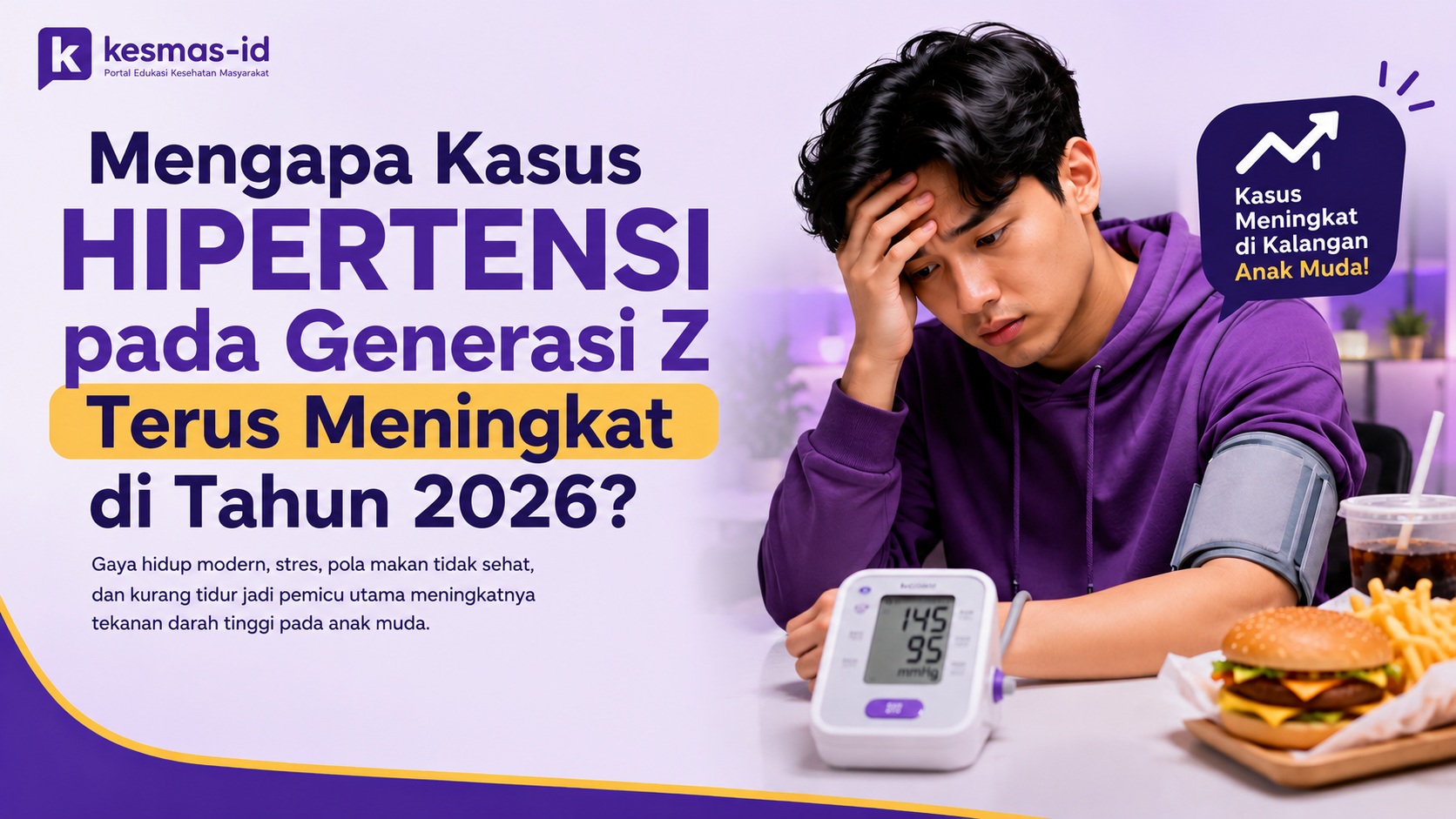 Mengapa Kasus Hipertensi pada Generasi Z Terus Meningkat di Tahun 2026