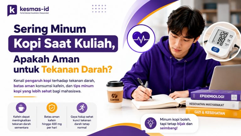 Sering Minum Kopi Saat Kuliah, Apakah Aman untuk Tekanan Darah?