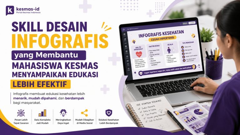 Skill Desain Infografis yang Membantu Mahasiswa Kesmas Menyampaikan Edukasi Lebih Efektif