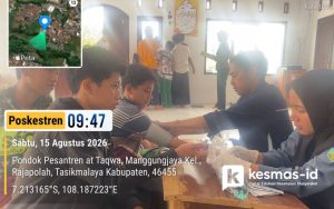 Pembinaan Pelayanan Kesehatan di Poskestren At-Taqwa: Pemeriksaan Kesehatan dan Edukasi PHBS bagi Santri