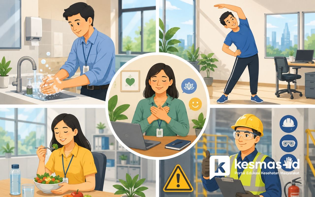 5 Budaya Hidup Sehat di Tempat Kerja